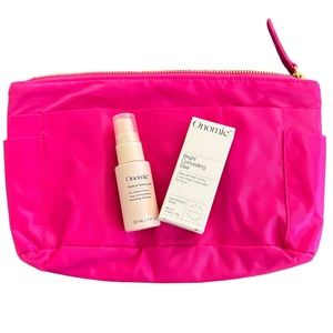 Sonia Kashuk Makeup Travel Bag plus Onomie Bundle NEW in Hot Pink